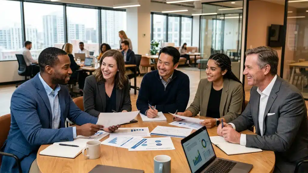 Diverse US workplace team demonstrating the trust and reliability built through structured honesty test hiring