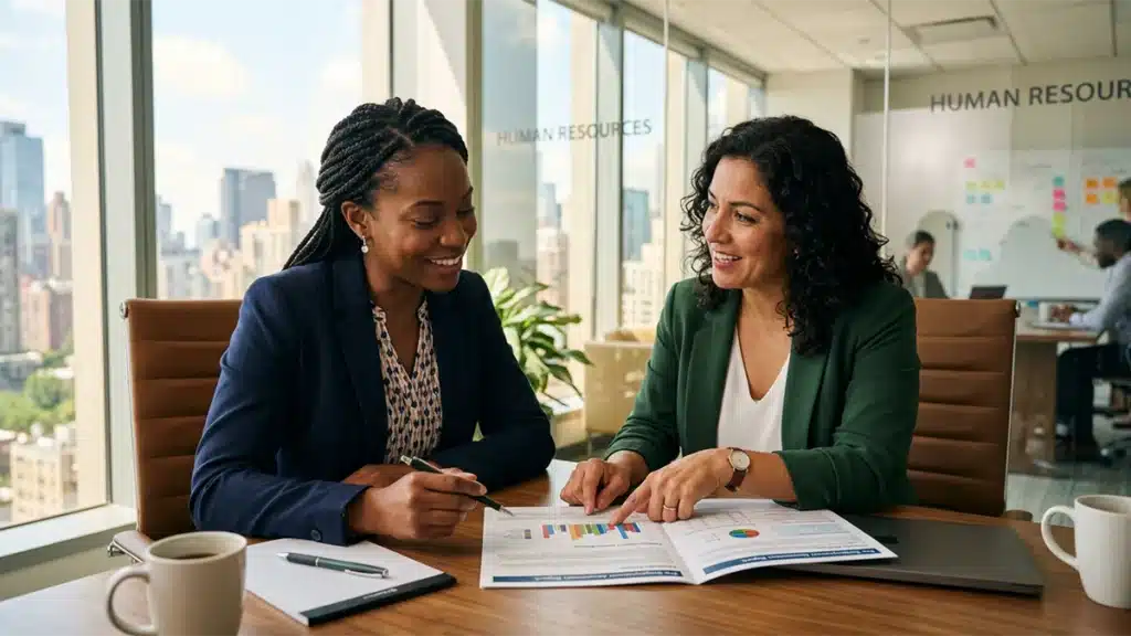 HR team reviewing honesty test results to improve hiring quality and reduce turnover at a US organization