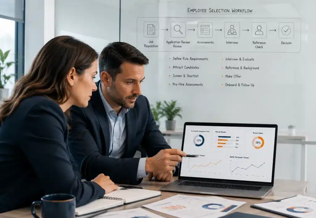 Data-driven honesty and integrity test for employee selection reviewed by HR analytics team