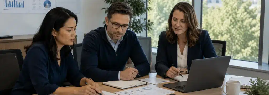 HR team reviewing honesty tests for employment facts and research before a hiring program decision